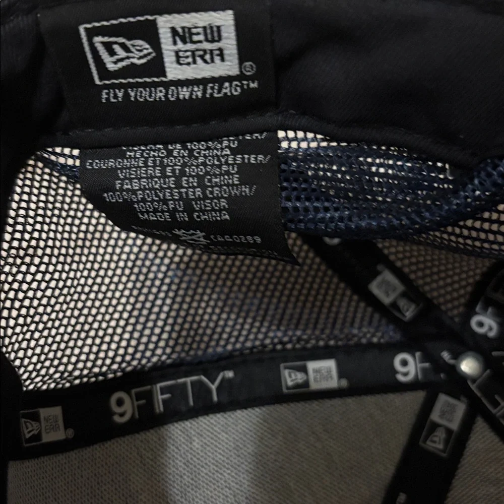 Dallas CowBoys Leather Look New Era SnapBack